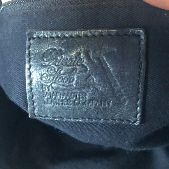 PRIVATE STASH BY SHARMASTER Leather Company black leather backpack. - Picture 2 of 14
